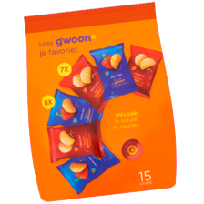 g'woon chips uitdeelmixzak